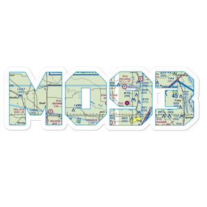 Keeven Air Ranch Airport (MO93) VFR Sectional Sticker