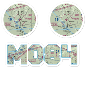 Viburnum Airport (MO84) VFR Sectional Sticker Pack