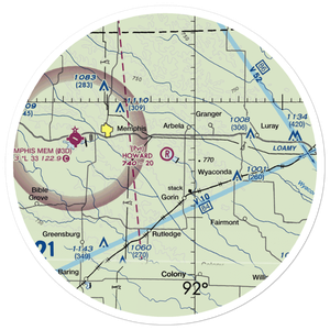 Howard Airport (MO82) VFR Sectional Sticker (30 mile)