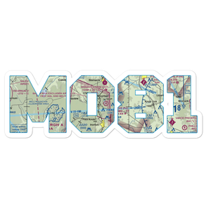 Dove Airstrip (MO81) VFR Sectional Sticker