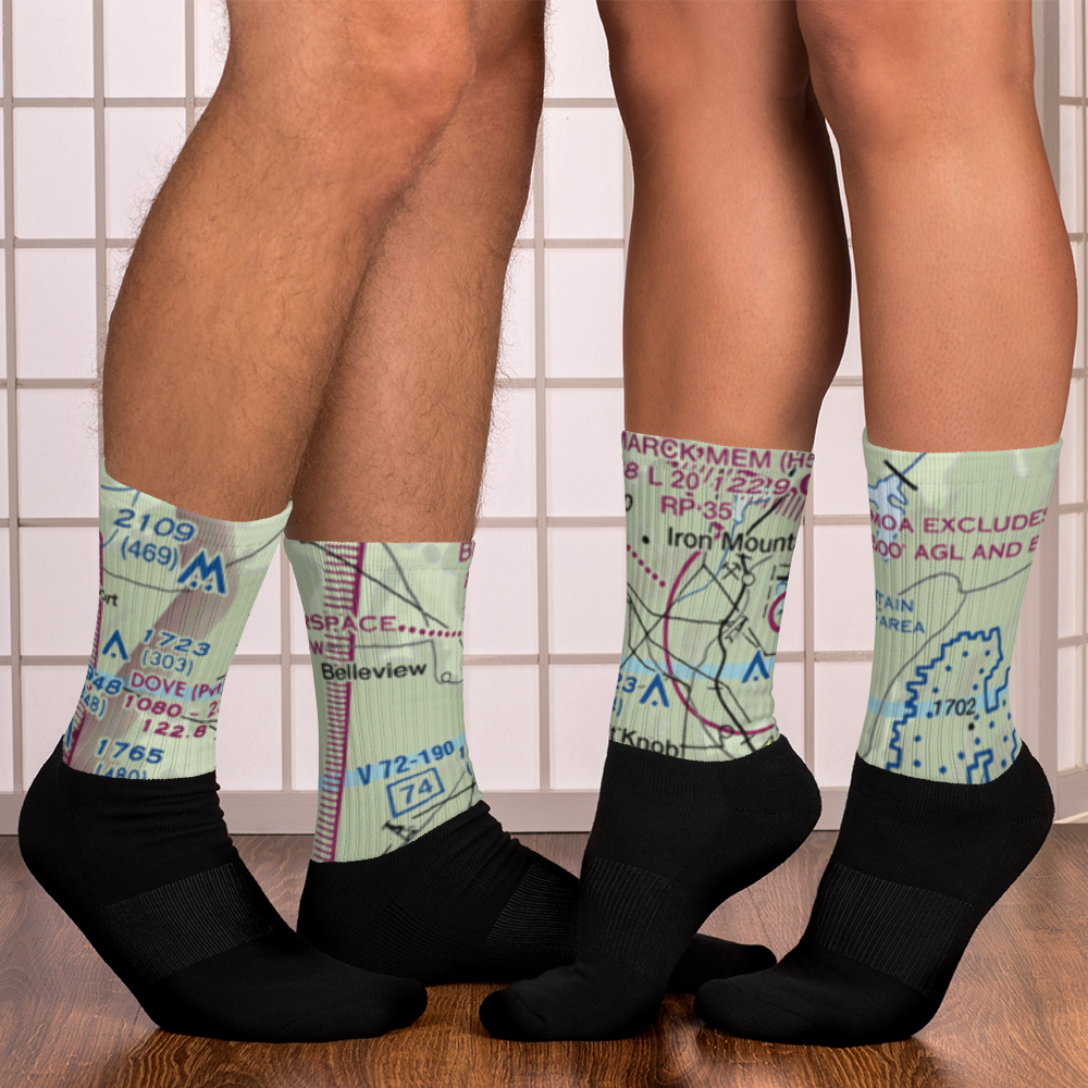 Sky Ranch Ii Airport (MO79) VFR Sectional Socks 