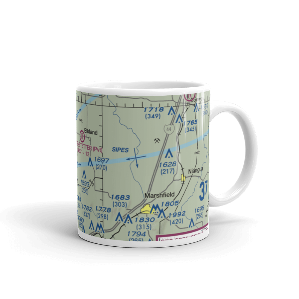 Eads Ridge Airport (MO68) VFR Sectional  Mug 