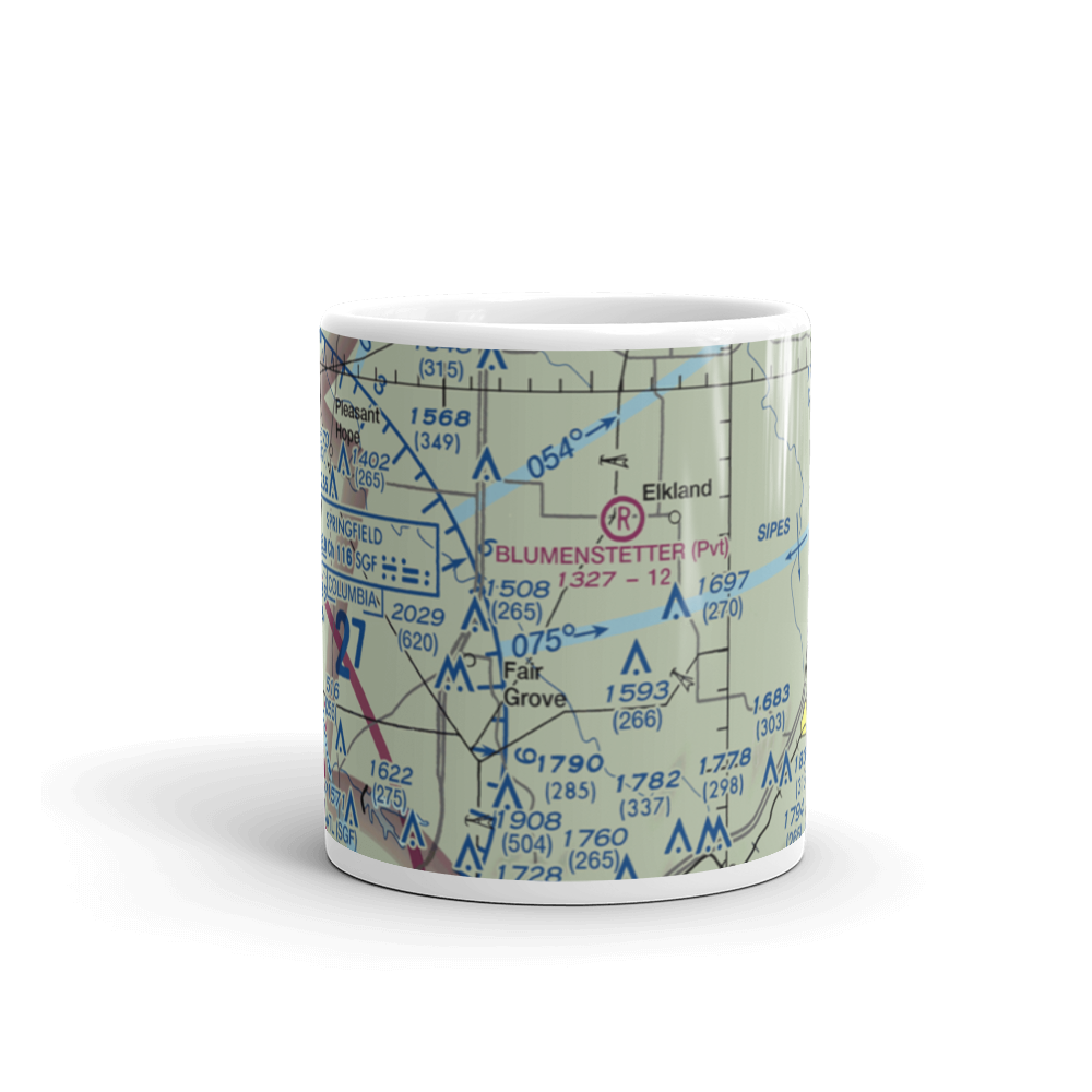 Eads Ridge Airport (MO68) VFR Sectional  Mug 