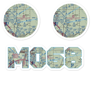 Eads Ridge Airport (MO68) VFR Sectional Sticker Pack