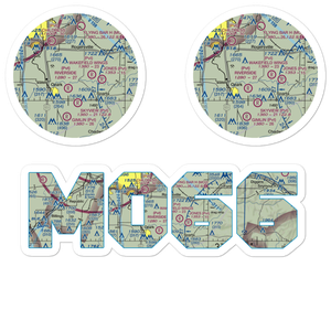 Linden Air Airport (MO66) VFR Sectional Sticker Pack