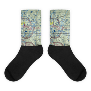 Misty Meadows Airport (MO65) VFR Sectional Socks