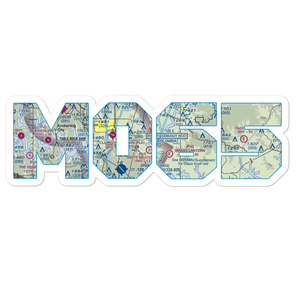 Misty Meadows Airport (MO65) VFR Sectional Sticker