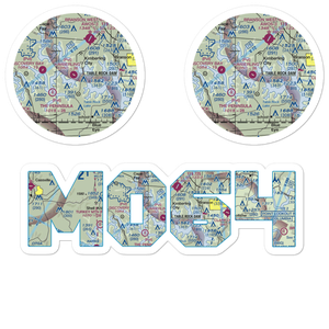 Kimberling Airport (MO64) VFR Sectional Sticker Pack