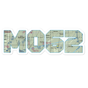 Hibbs Farm Airport (MO62) VFR Sectional Sticker