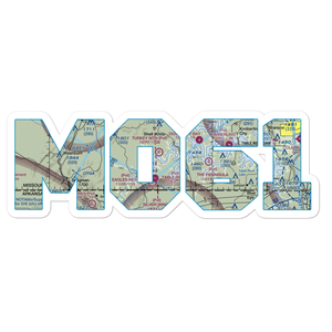 Bel-Voir Acres Airport (MO61) VFR Sectional Sticker