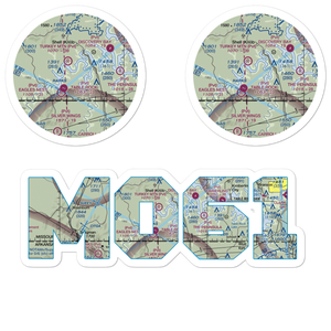 Bel-Voir Acres Airport (MO61) VFR Sectional Sticker Pack