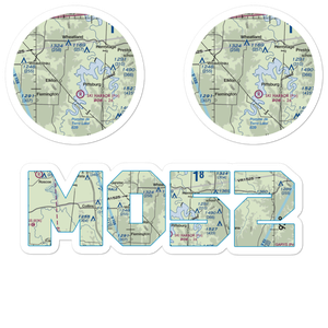 Skyriders Airport (MO52) VFR Sectional Sticker Pack