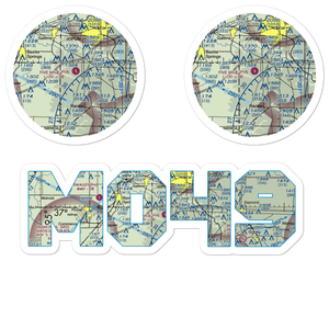 Five Mile Airport (MO49) VFR Sectional Sticker Pack