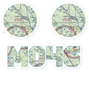 Walker Airport (MO46) VFR Sectional Sticker Pack