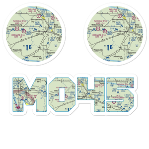 Sky-Vu Airport (MO45) VFR Sectional Sticker Pack