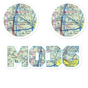 Riddle's Roost Airport (MO36) VFR Sectional Sticker Pack