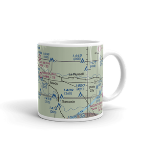 Barlet's Base Airport (MO33) VFR Sectional  Mug