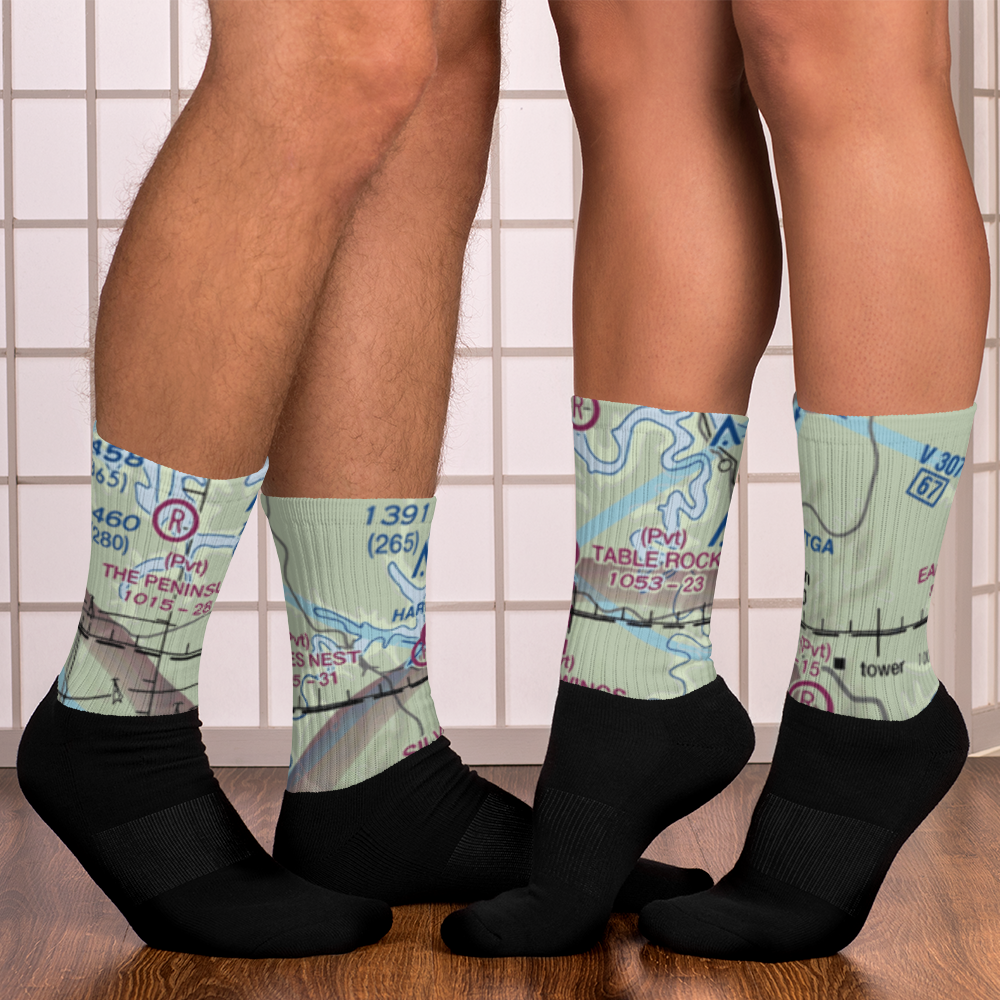 Table Rock Airport (MO32) VFR Sectional Socks 