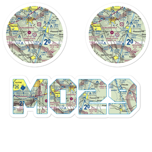 Inter-State Airport (MO29) VFR Sectional Sticker Pack