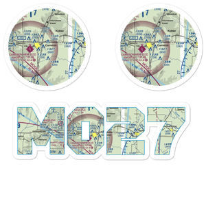 Ccc Airport (MO27) VFR Sectional Sticker Pack