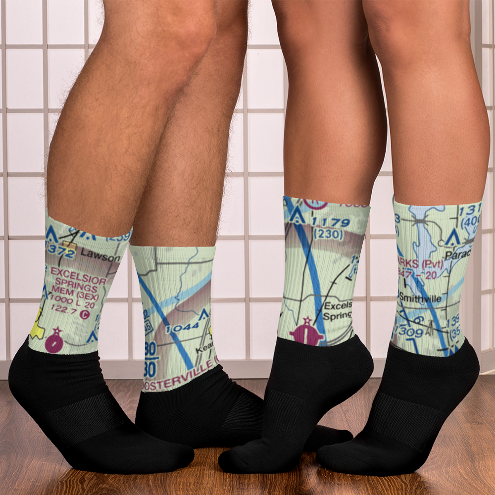 Peterson Farm Airport (MO26) VFR Sectional Socks 