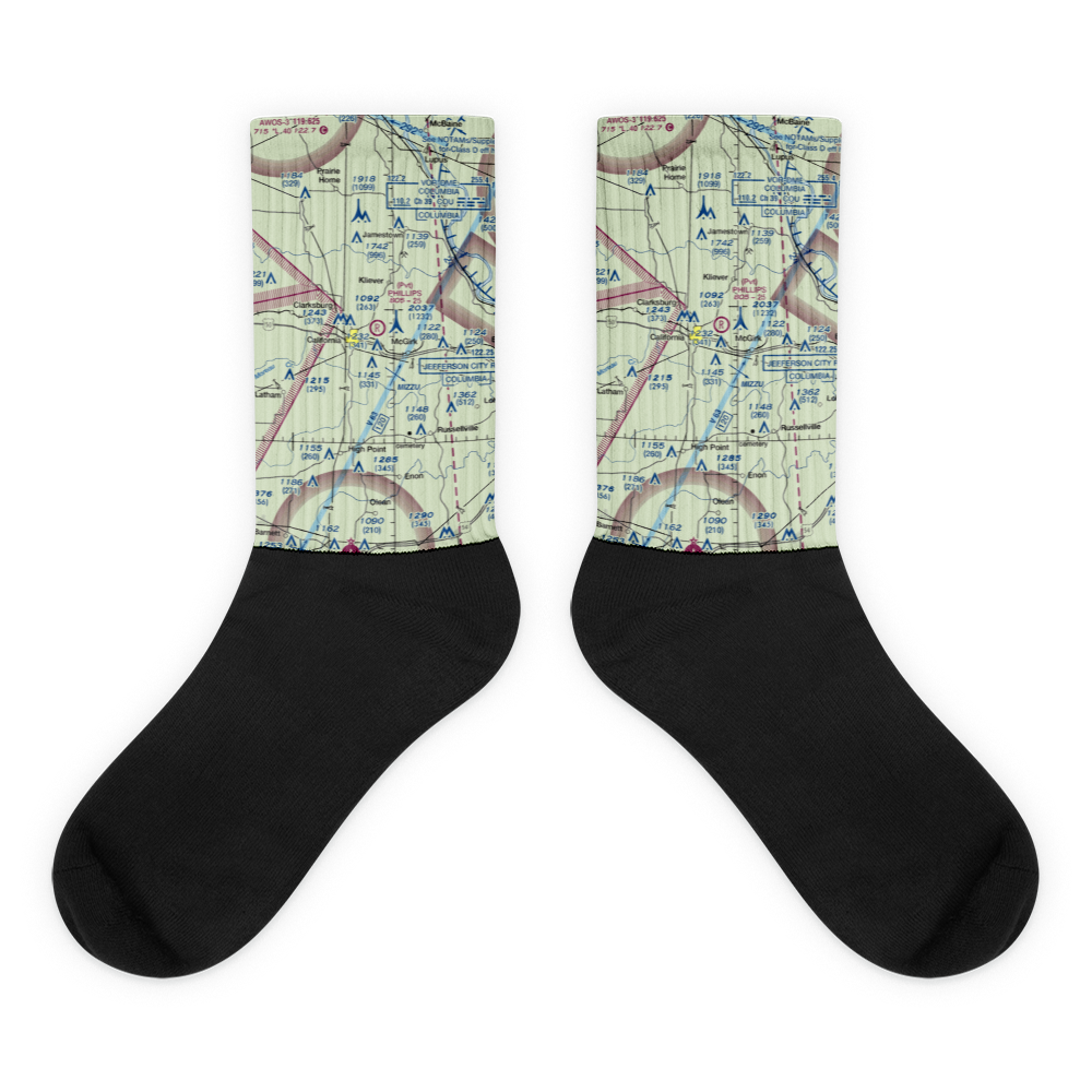 Phillips Field (MO23) VFR Sectional Socks 