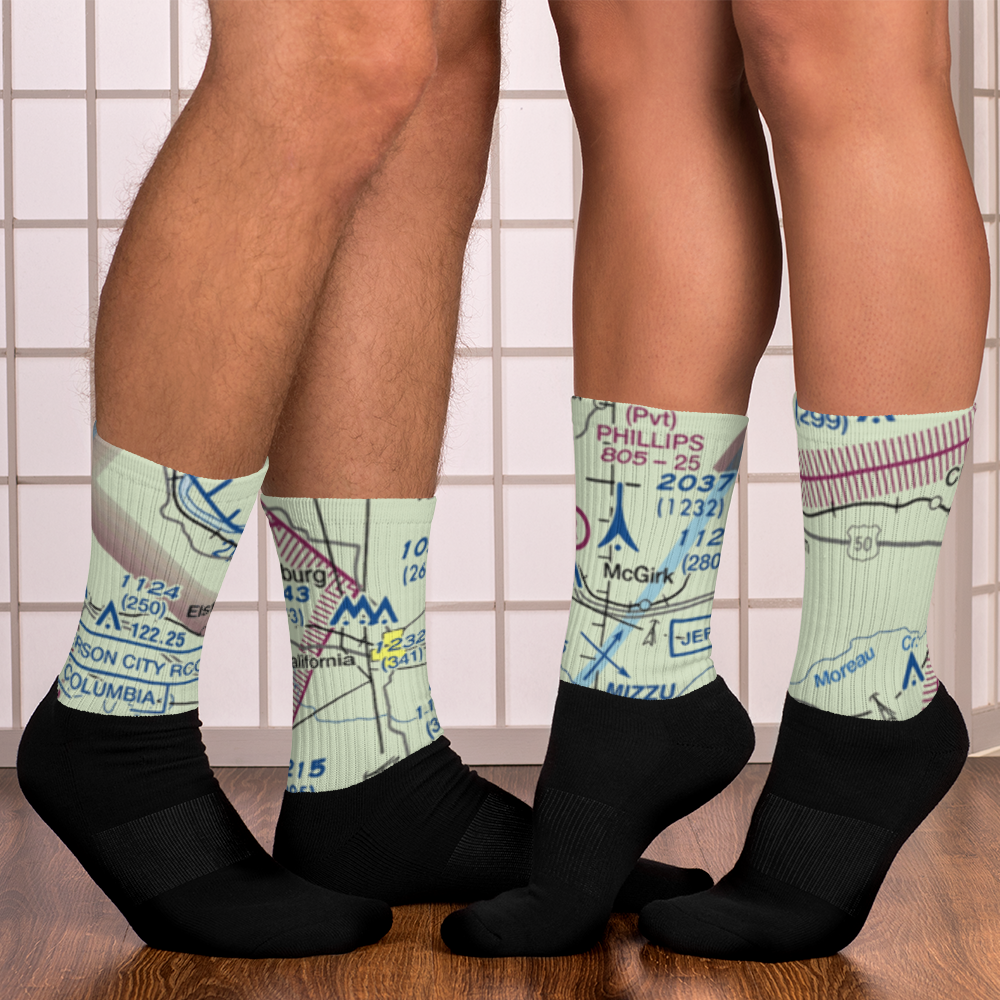 Phillips Field (MO23) VFR Sectional Socks 