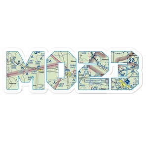 Phillips Field (MO23) VFR Sectional Sticker