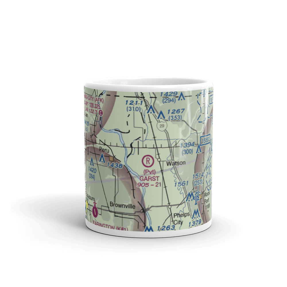 Garst Airport (MO17) VFR Sectional  Mug 