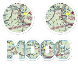 Homan Field (MO08) VFR Sectional Sticker Pack