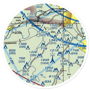 Moders Airport (MO03) VFR Sectional Sticker (20 mile)
