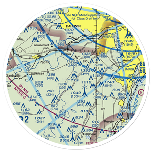 Moders Airport (MO03) VFR Sectional Sticker (30 mile)