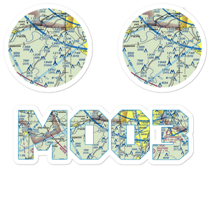 Moders Airport (MO03) VFR Sectional Sticker Pack