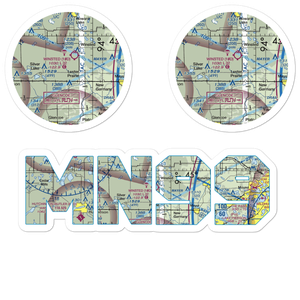 Serenity Airport (MN99) VFR Sectional Sticker Pack