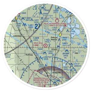 Velo Airstrip (MN95) VFR Sectional Sticker (30 mile)