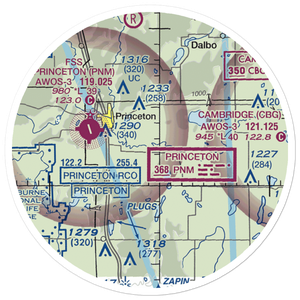 Reynolds Field (MN91) VFR Sectional Sticker (20 mile)