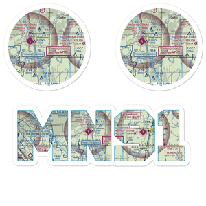 Reynolds Field (MN91) VFR Sectional Sticker Pack