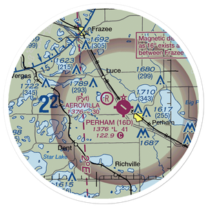 Aerovilla Airport (MN89) VFR Sectional Sticker (20 mile)