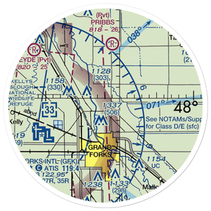 J J and T Airport (MN81) VFR Sectional Sticker (20 mile)