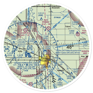 J J and T Airport (MN81) VFR Sectional Sticker (30 mile)
