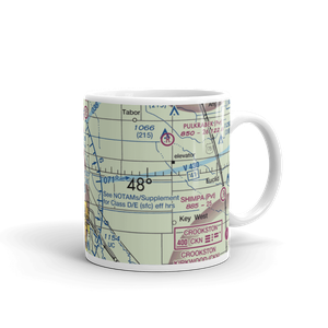 J J and T Airport (MN81) VFR Sectional  Mug