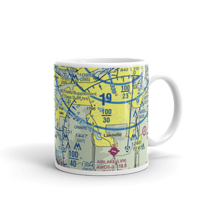 Marty's Tranquility Base (MN76) VFR Sectional  Mug