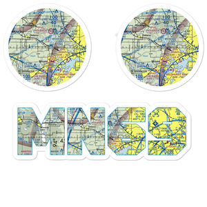 Maple Airport (MN69) VFR Sectional Sticker Pack
