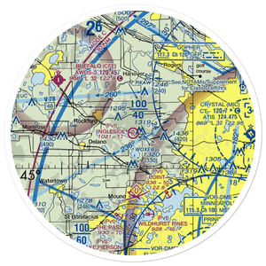 Ingleside Airport (MN66) VFR Sectional Sticker (30 mile)