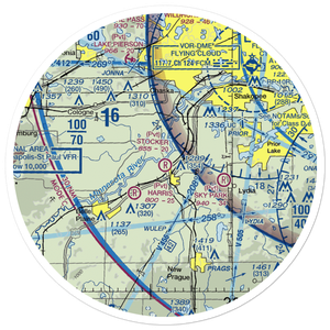 Stocker Private Airport (MN63) VFR Sectional Sticker (30 mile)