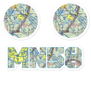 Sky Meadow Airport (MN58) VFR Sectional Sticker Pack