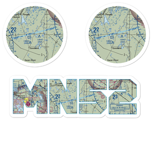 Gospel Ranch Airport (MN52) VFR Sectional Sticker Pack
