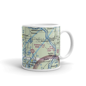 Bowers Airport (MN51) VFR Sectional  Mug