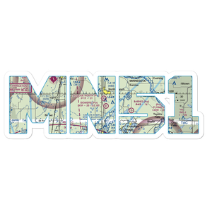 Bowers Airport (MN51) VFR Sectional Sticker