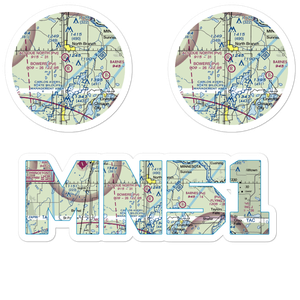 Bowers Airport (MN51) VFR Sectional Sticker Pack